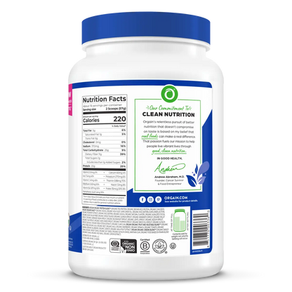 Organic Meal Powder - Creamy Chocolate Fudge