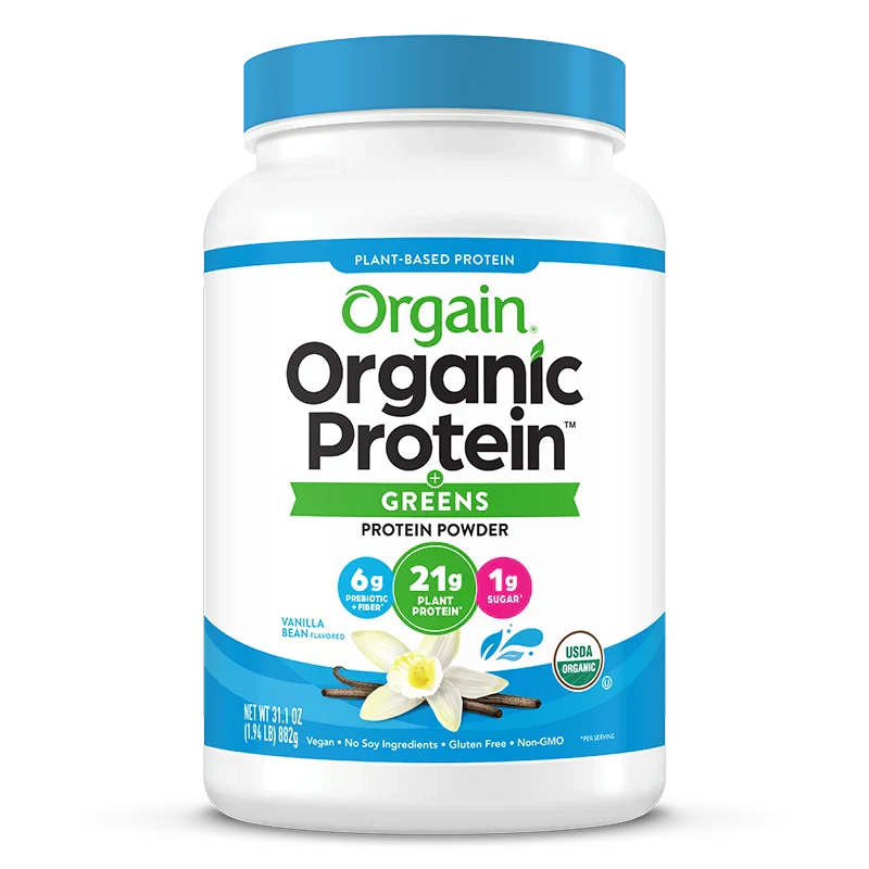 Organic Protein? & Greens Plant Based Protein Powder - Vanilla Bean