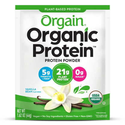Organic Protein? Plant Based Protein Powder - Vanilla Bean