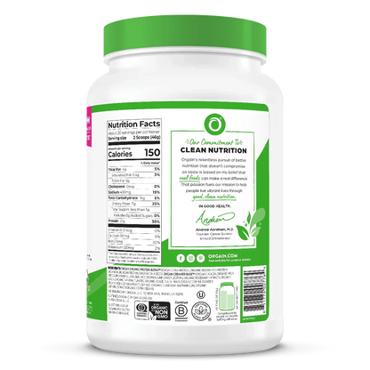 Organic Protein? Plant Based Protein Powder - Iced Coffee